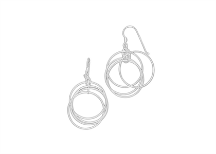 White Gold Plated | Fashion Earrings